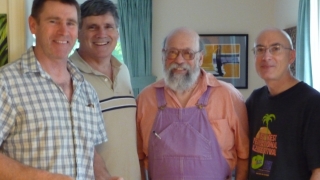 Paul Gabrielson, Paul Prestopino, Ted Brancato, and me